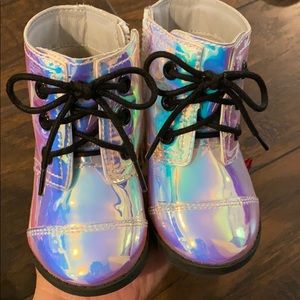 Toddler Holographic boots